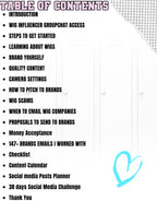 WIG INFLUENCER EBOOK+ DISCORD! *USE EMAIL WHEN BUYING*